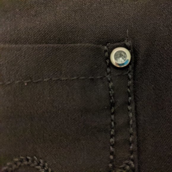 FREE gift w/ purchase - Black pants with jewels ๐ - Picture 4 of 5